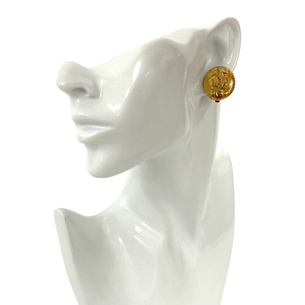 CHANEL Vintage Gold Earrings